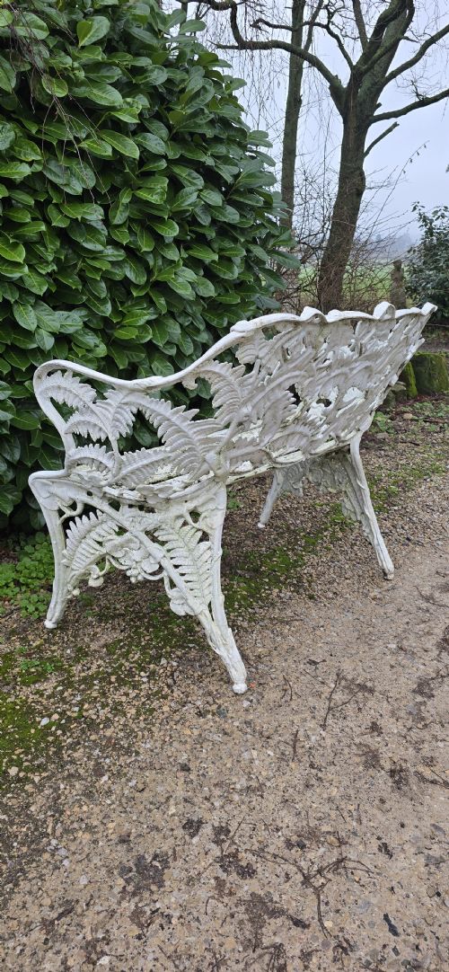 SUPER TWO SEAT LEAF GARDEN BENCH - ADDITIONAL PHOTO 8