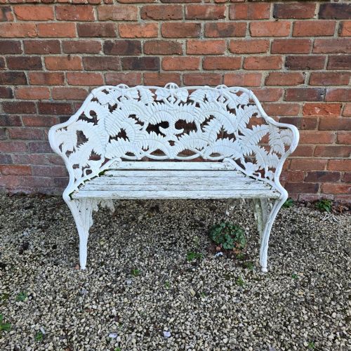 SUPER TWO SEAT LEAF GARDEN BENCH - ADDITIONAL PHOTO 11