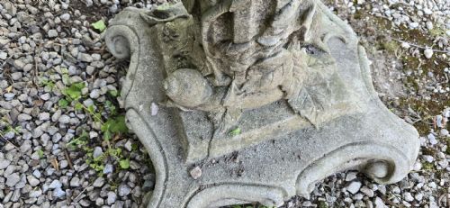 WELL WEATHERED BIRD BATH - ADDITIONAL PHOTO 7