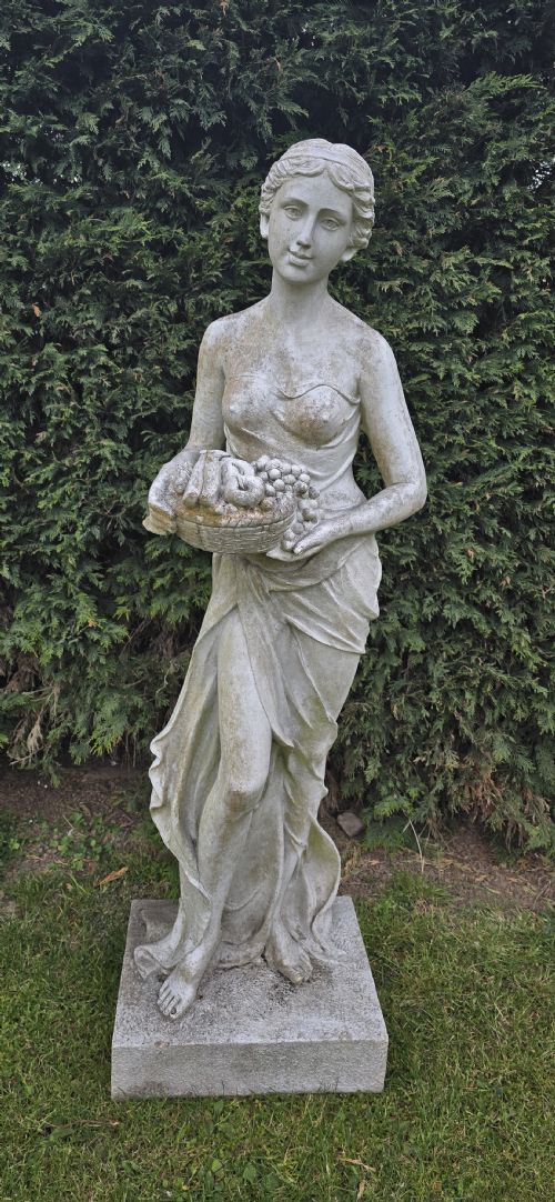 LIFE SIZED FIGURE OF AUTUMN - ADDITIONAL PHOTO 2