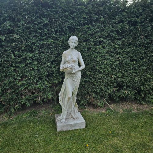 LIFE SIZED FIGURE OF AUTUMN
