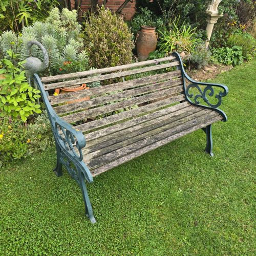 Cast Iron Garden Bench