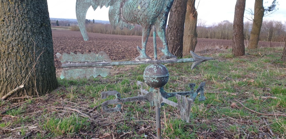 French Copper Weather Vane View II