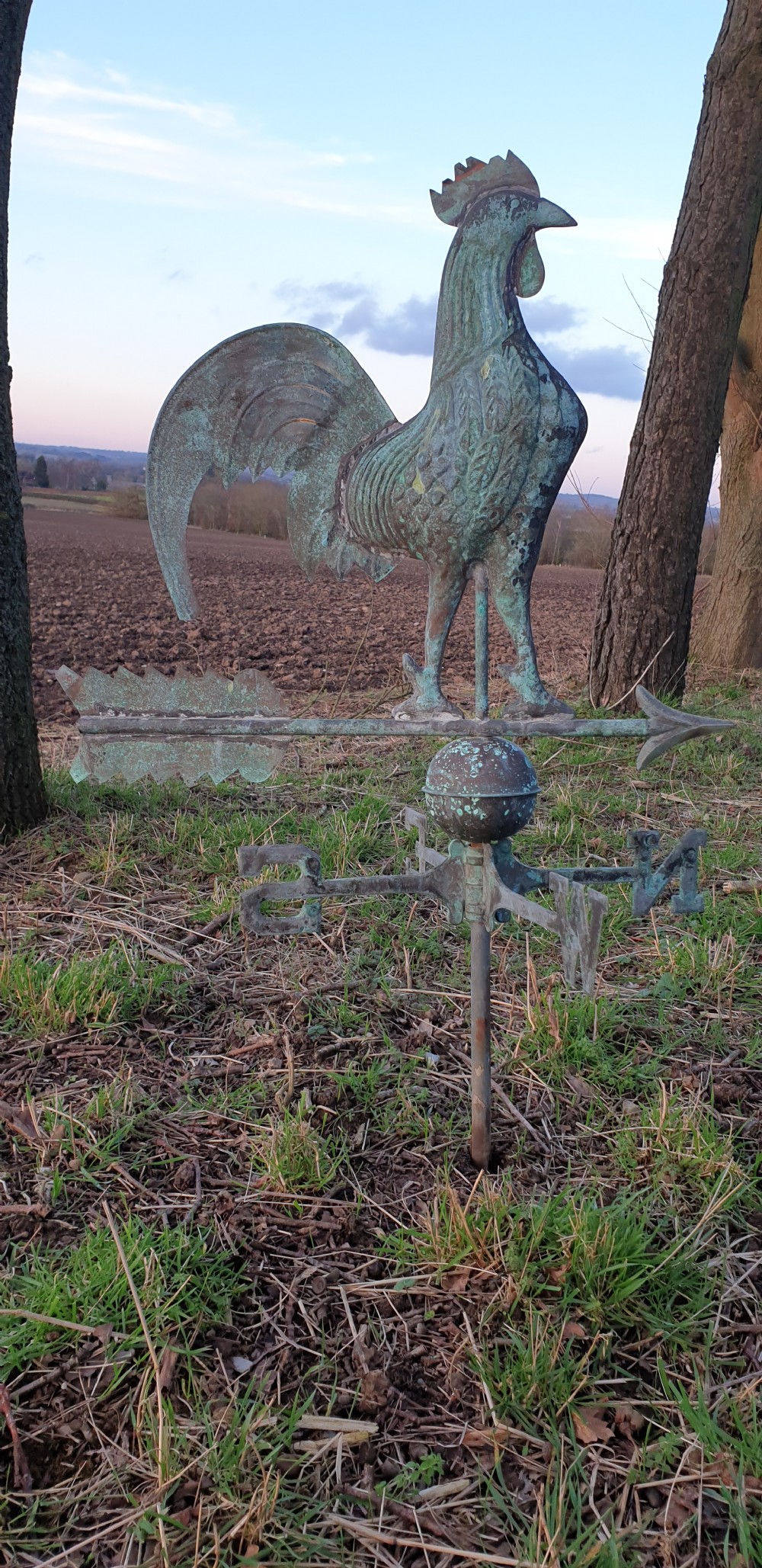 French Copper Weather Vane View III