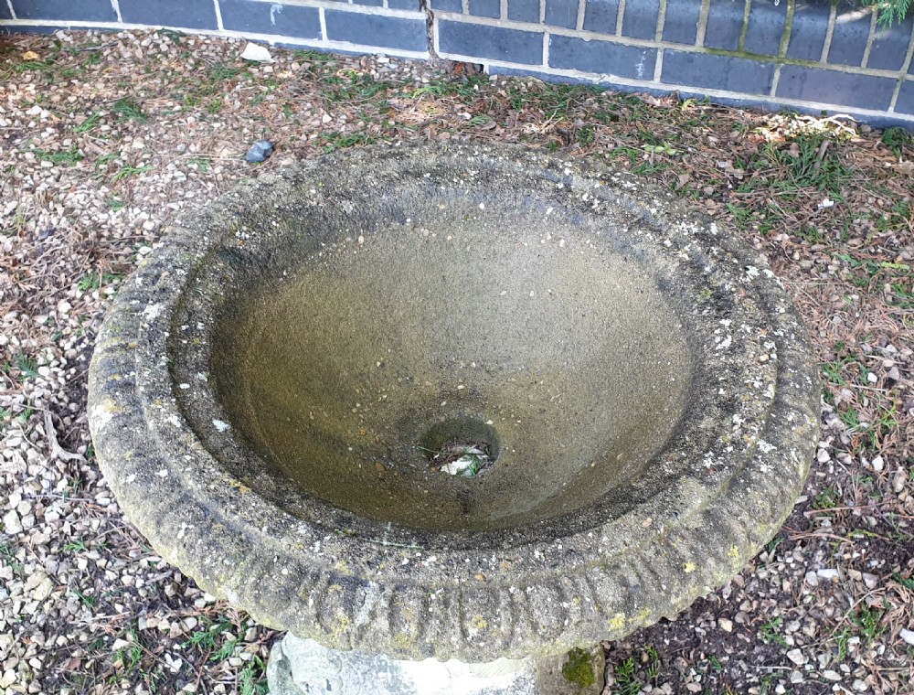 Garden Planter with Dolphin Pedestal View III