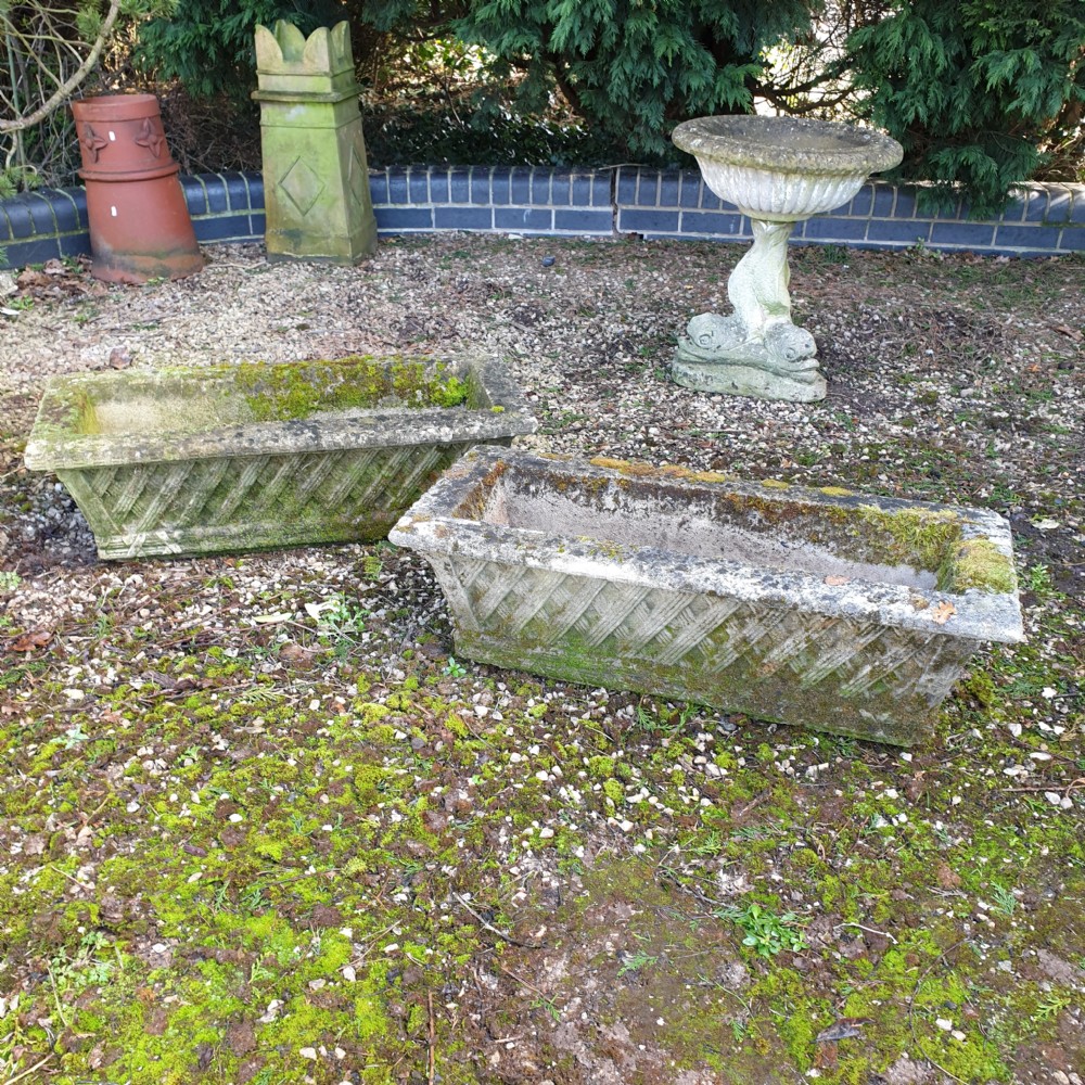 Good Pair Garden Troughs