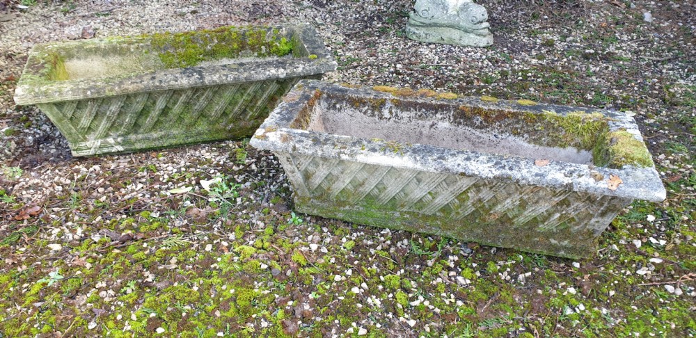 Good Pair Garden Troughs View II