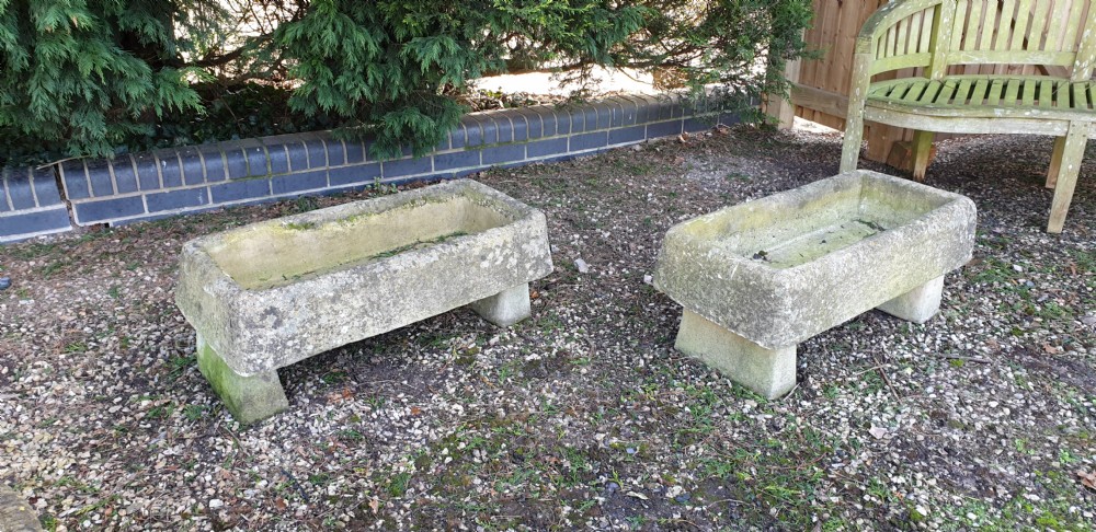 A Very Good Pair Garden Troughs View VII