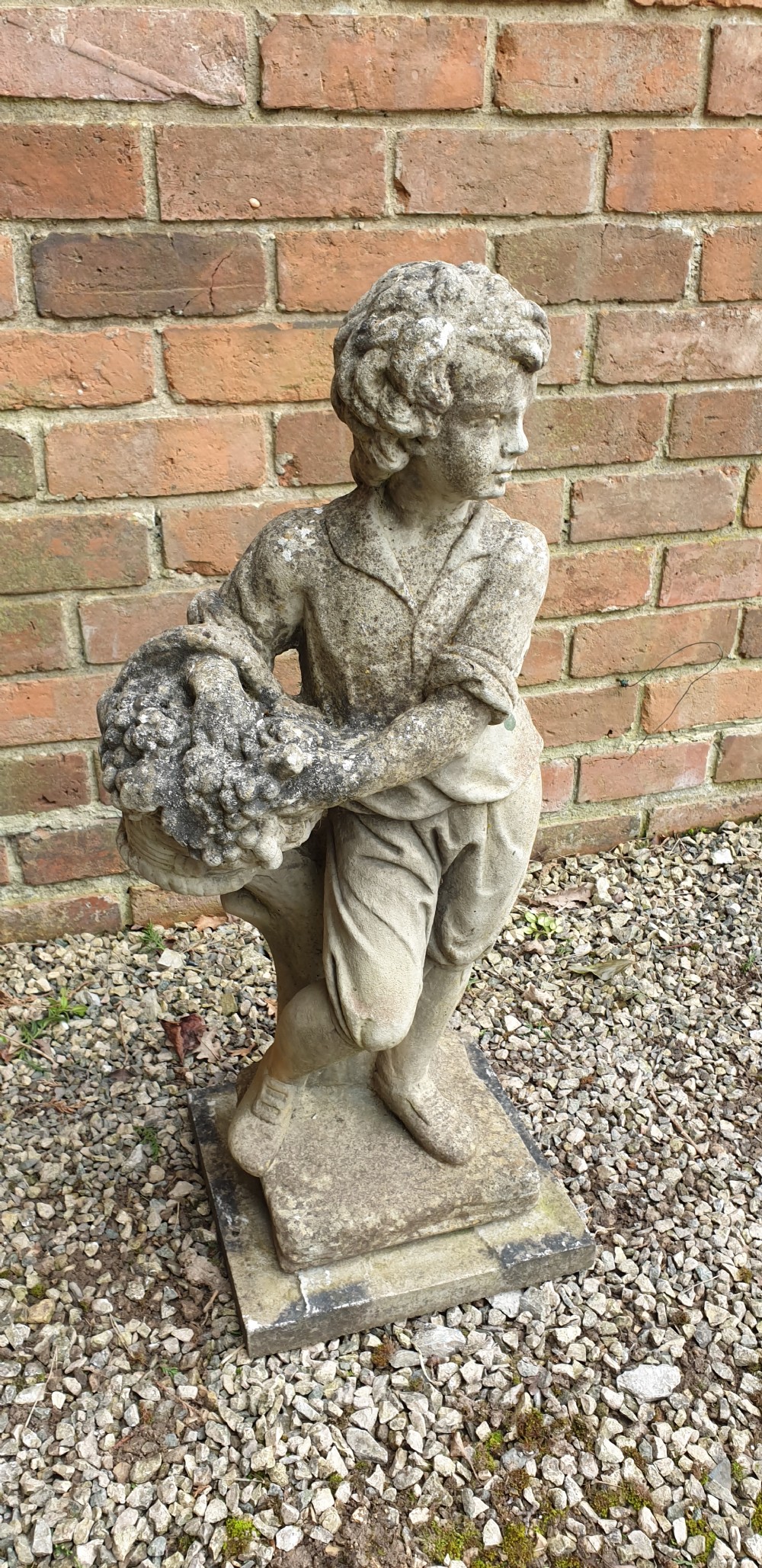 Very Nice Pair Garden Statues View V