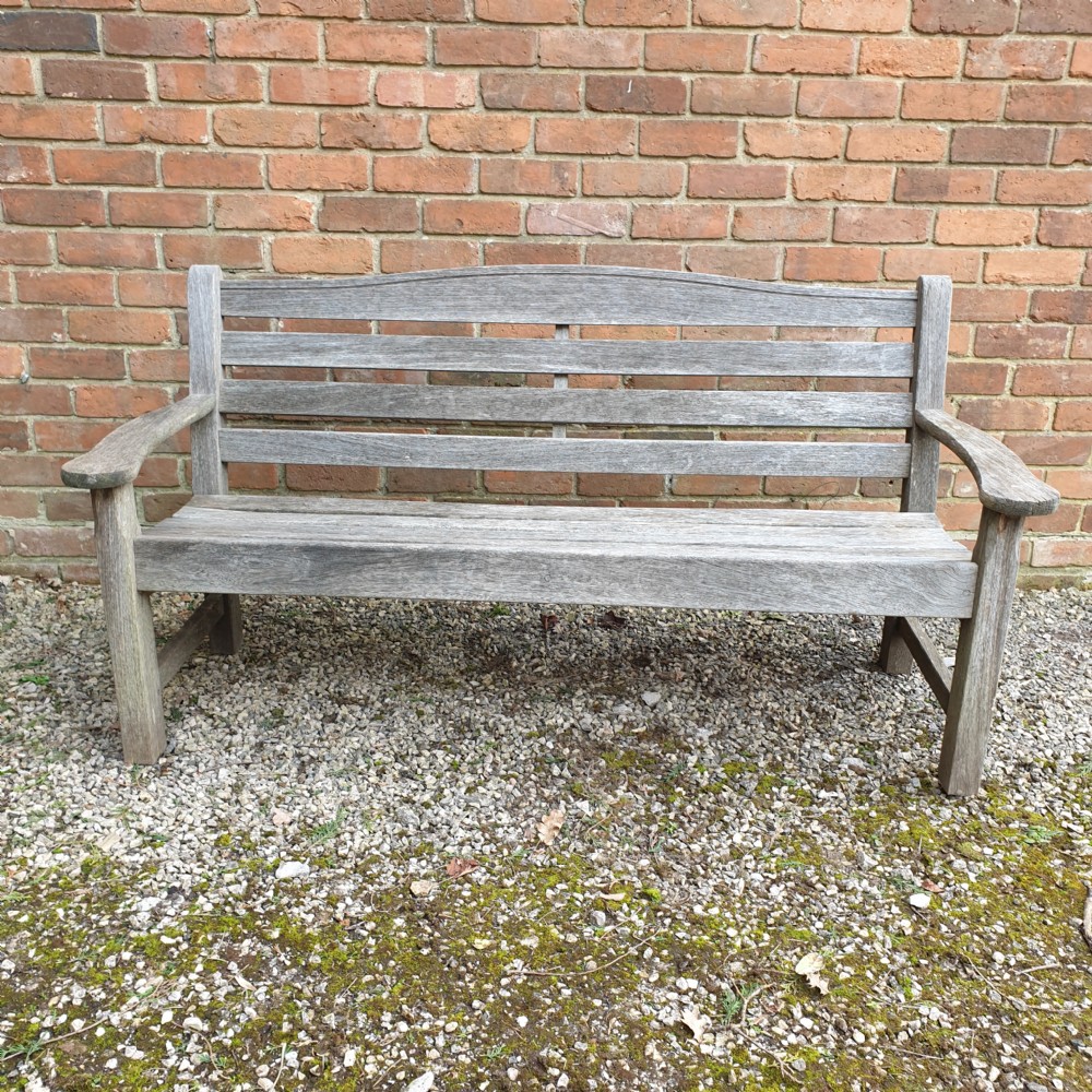 Good Silvered Bench