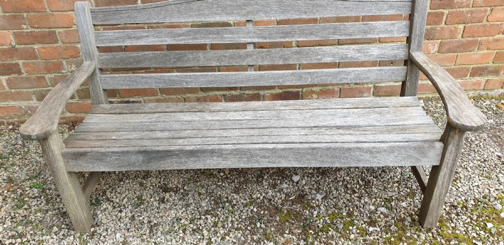 Good Silvered Bench View II