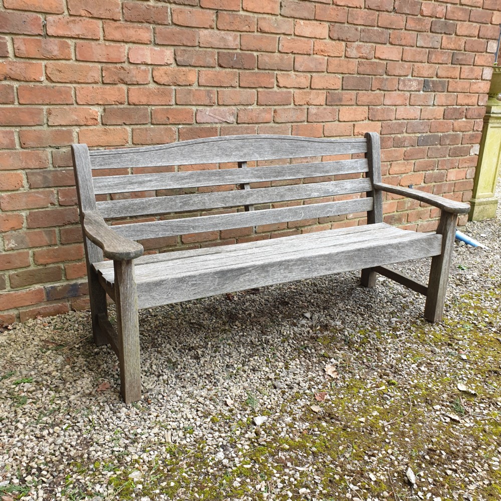 Good Silvered Bench View V