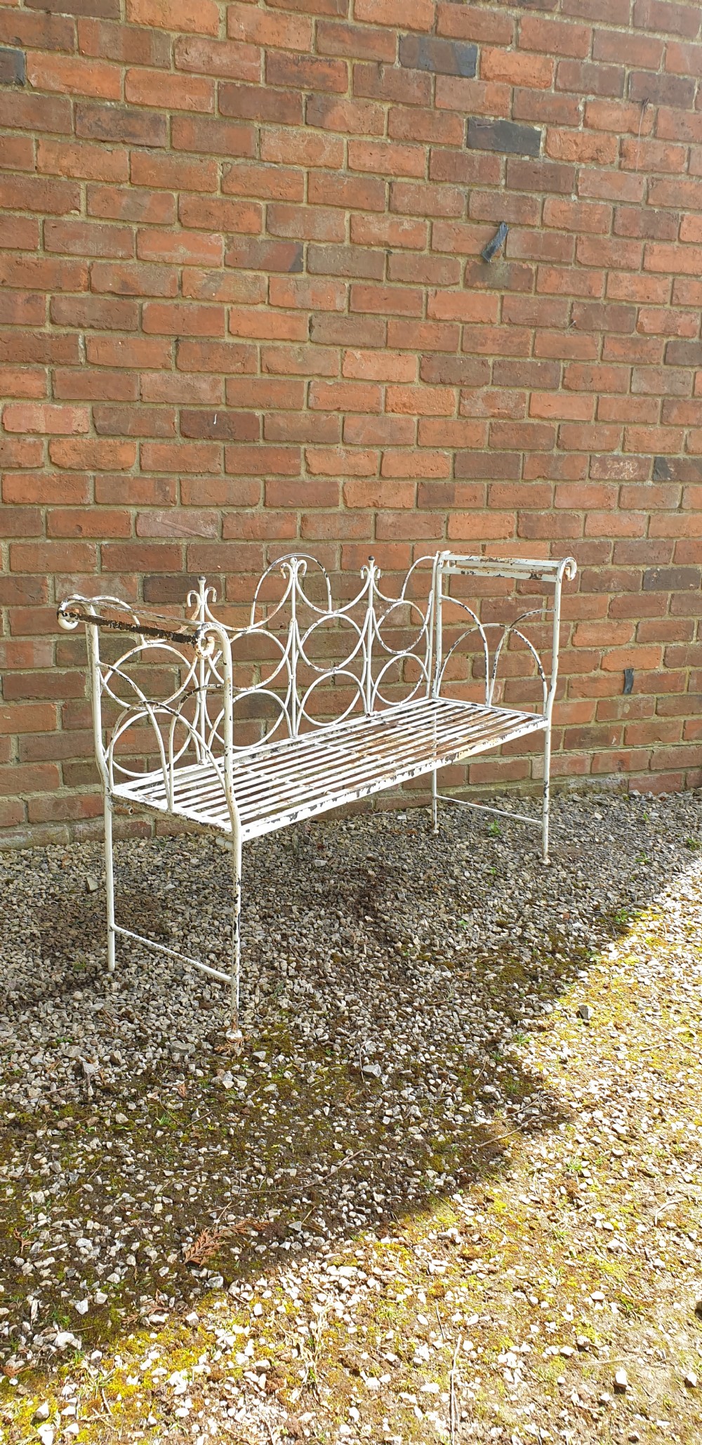 French Garden Conservatory Bench View VI