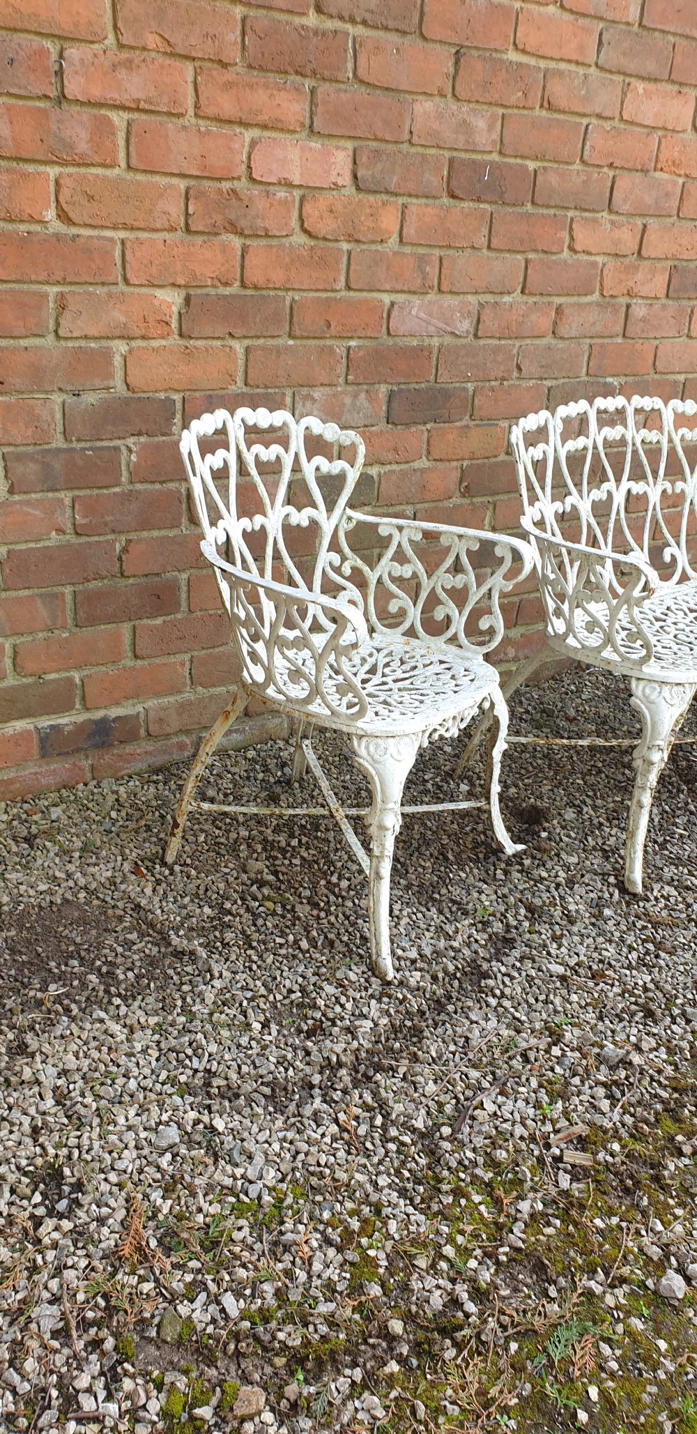 Very Good Cast Iron Garden Sofa and Chairs View VIII