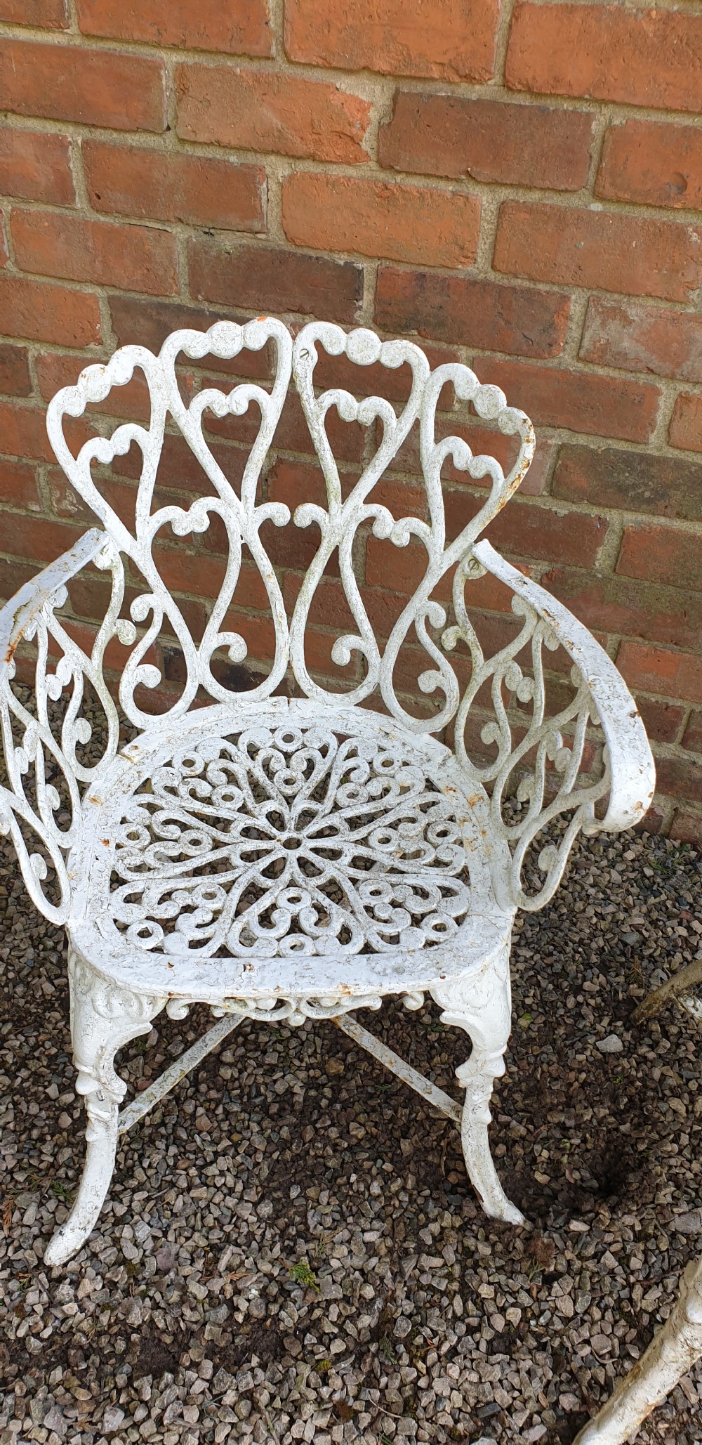 Very Good Cast Iron Garden Sofa and Chairs View IX