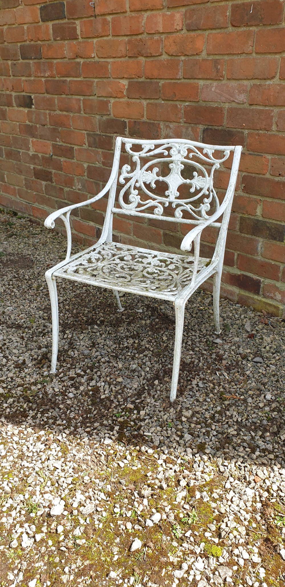 Very Good Cast Iron Garden Sofa and Chairs View X