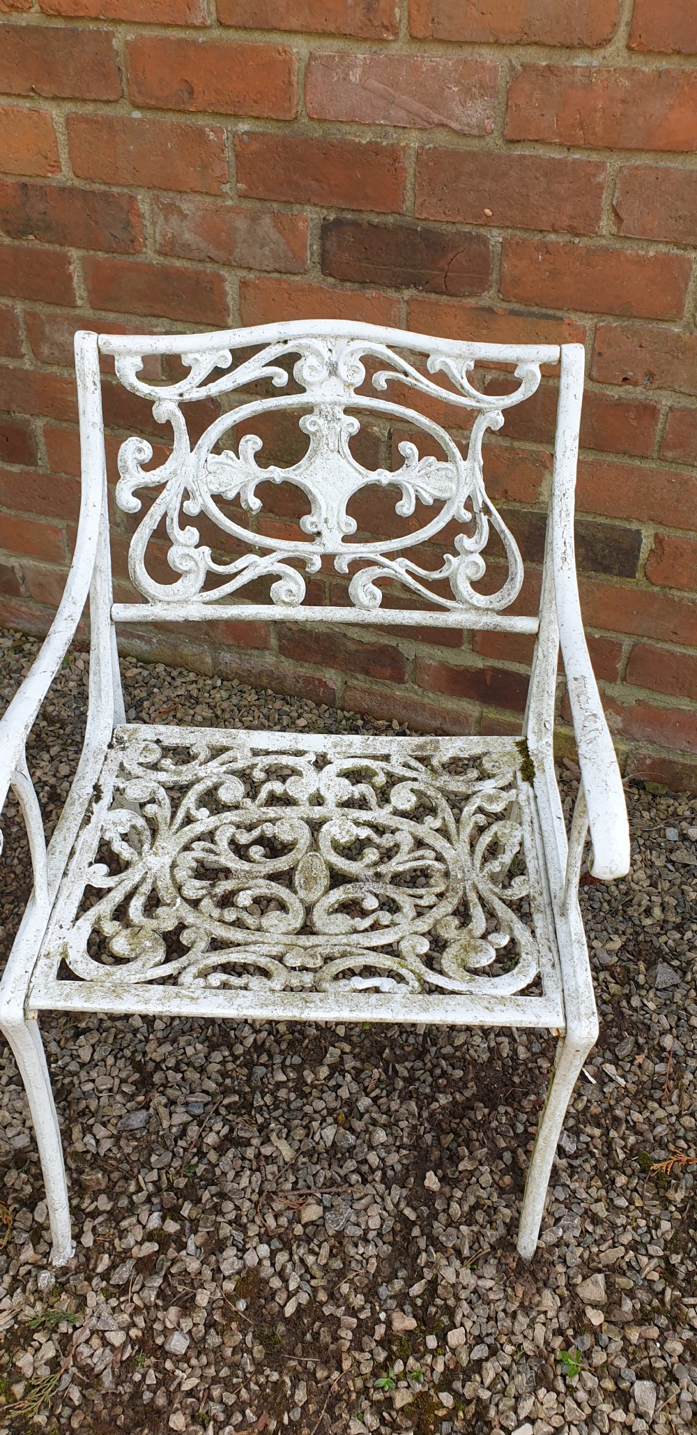 Very Good Cast Iron Garden Sofa and Chairs View XIII