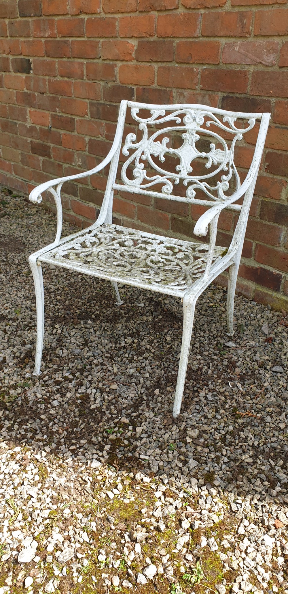 Single Cast Iron Garden Conservatory Armchair View II