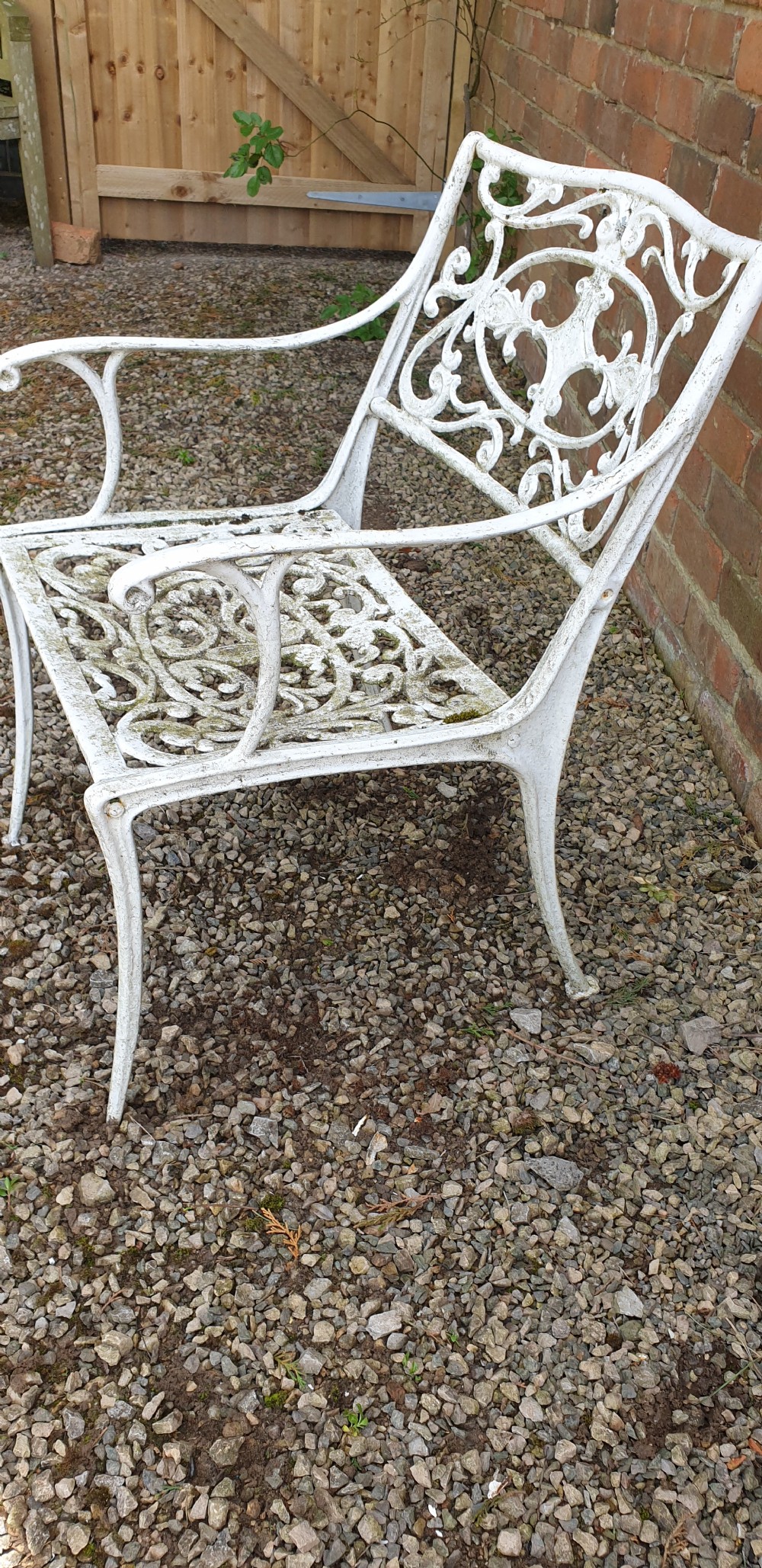 Single Cast Iron Garden Conservatory Armchair View III