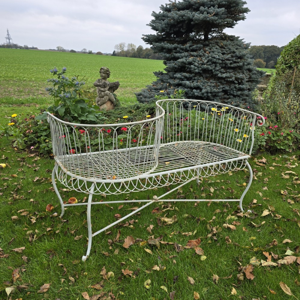 French Conservatory Garden Love Seat