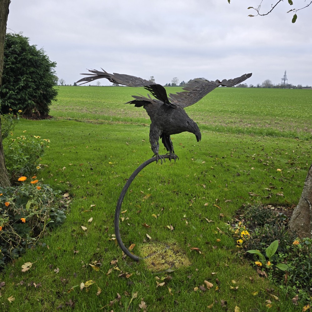 Superb Steel Eagle in Flight View IV