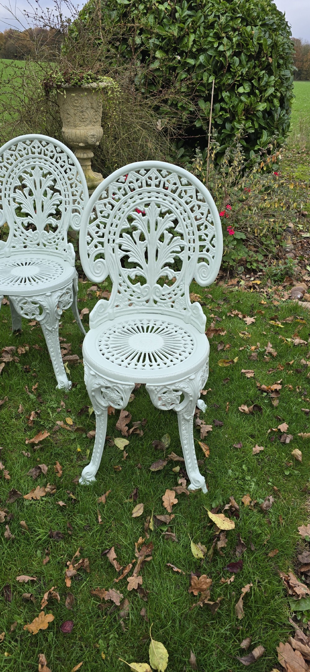 Metal Patio Table and Four Chairs View III