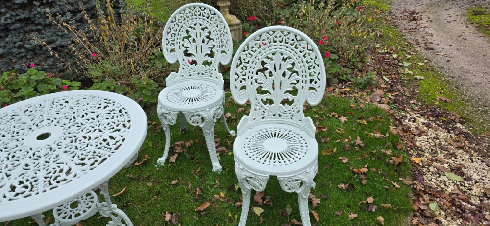 Metal Patio Table and Four Chairs View IV