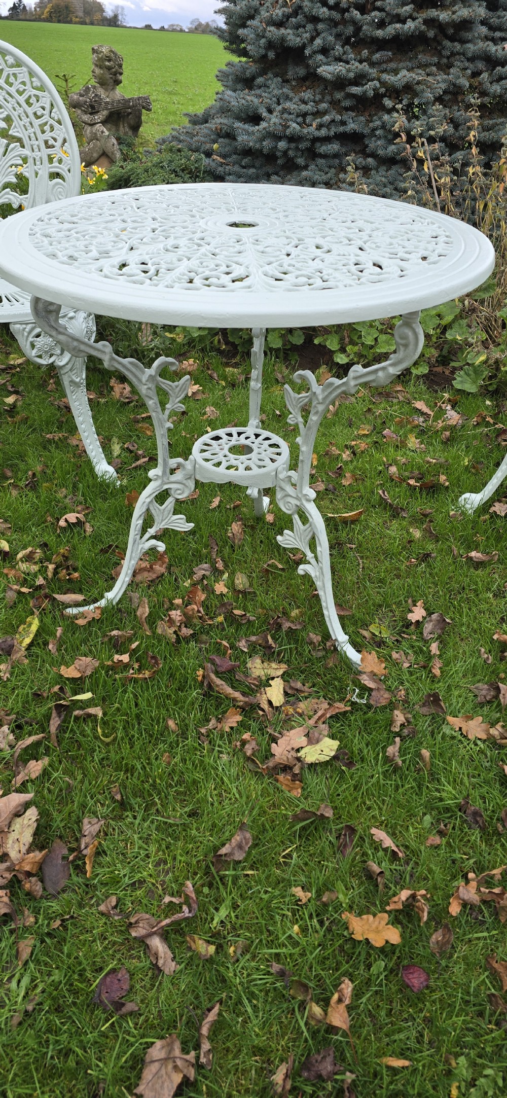 Metal Patio Table and Four Chairs View VIII