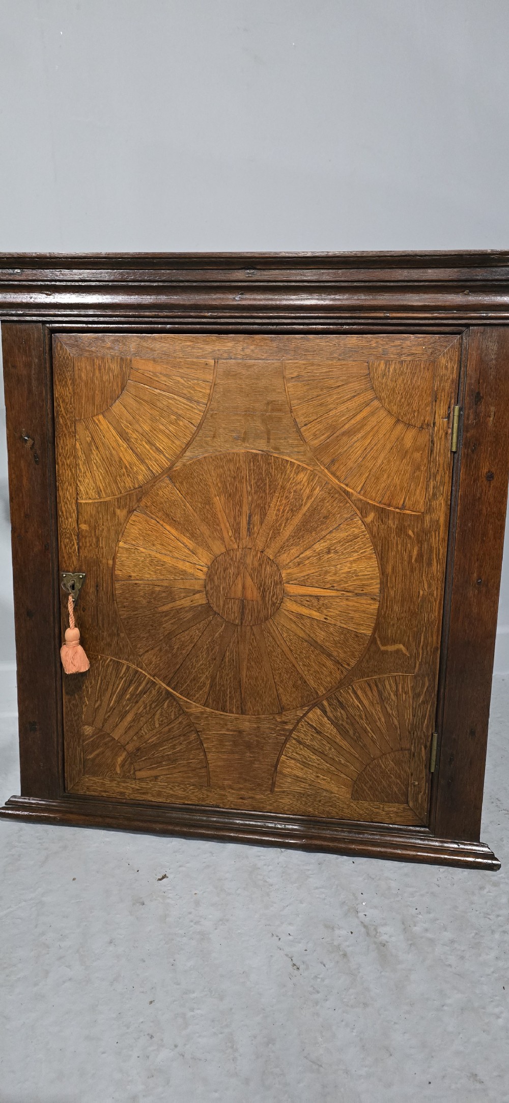 Georgian Inlaid Corner Cabinet View II