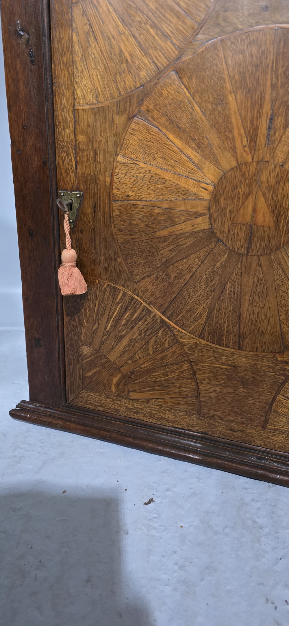 Georgian Inlaid Corner Cabinet View III