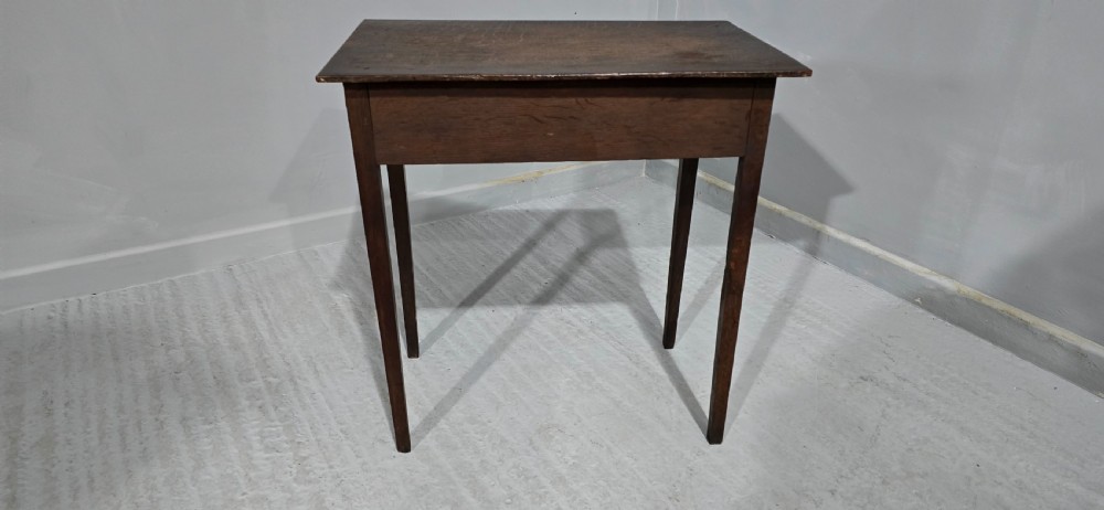 C18th Oak Sidetable View VIII