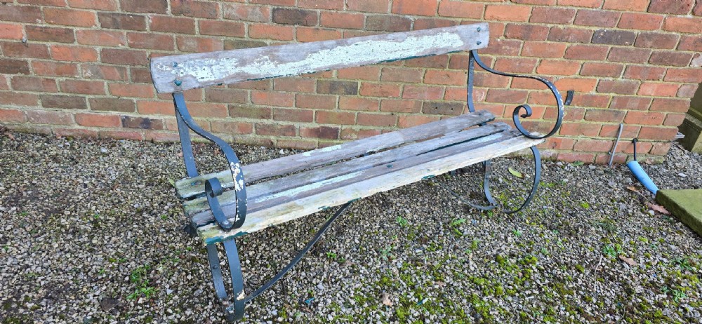 Good Strapwork Garden Bench View II