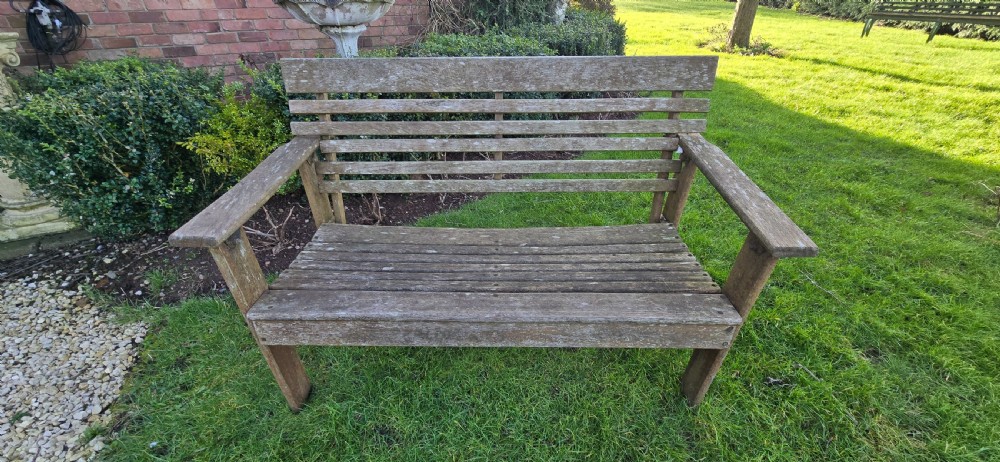 Good Teak Garden Bench View II