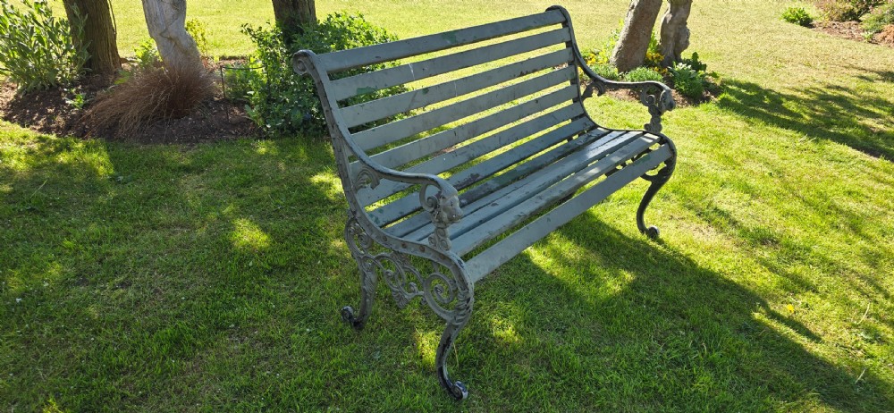 Cast Mixed Alloy Garden Bench View IV