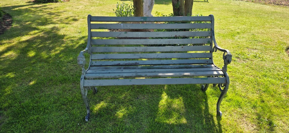 Cast Mixed Alloy Garden Bench View VI