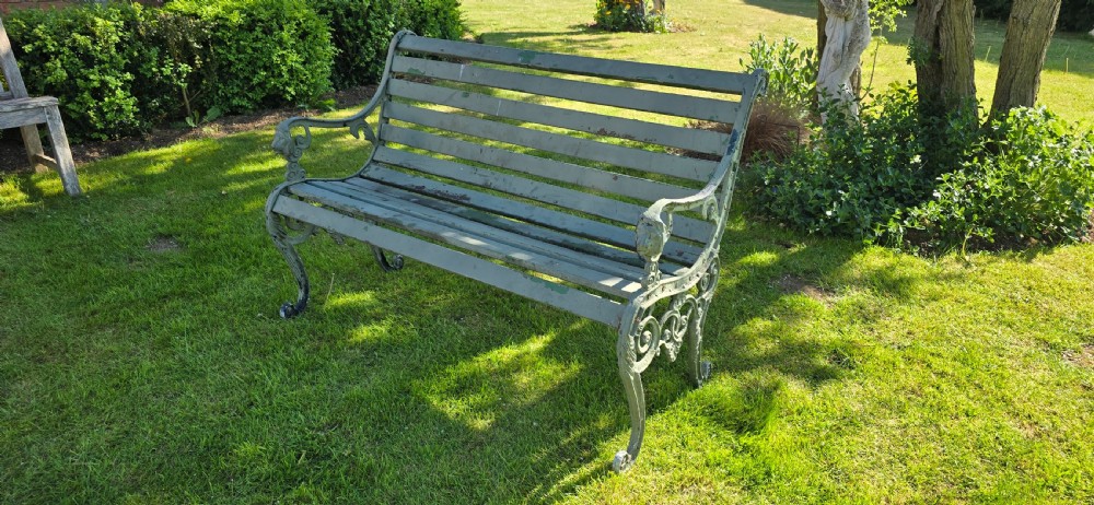 Cast Mixed Alloy Garden Bench View VII