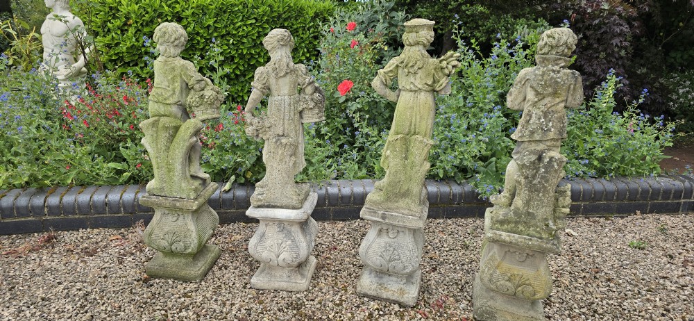Well Weathered Stone Four Seasons View VIII