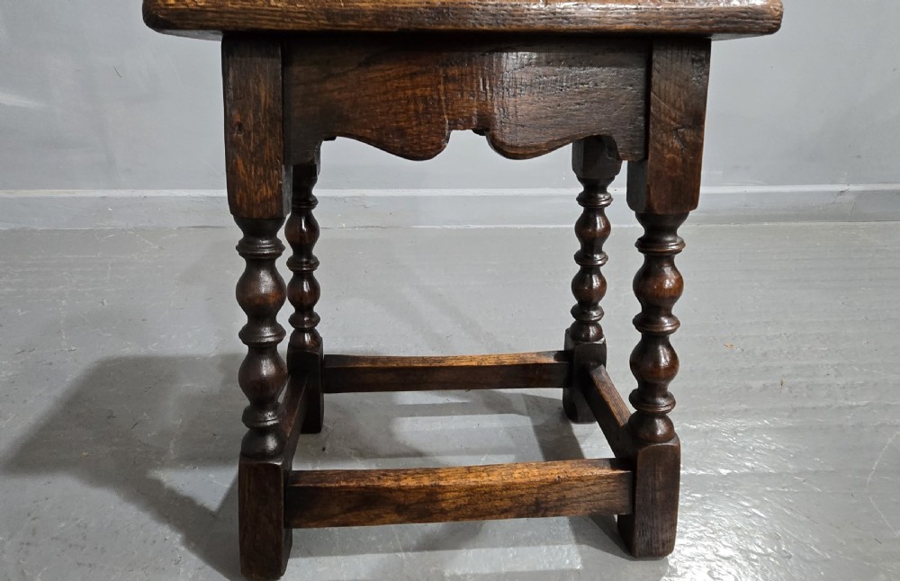 English Oak Stool View V