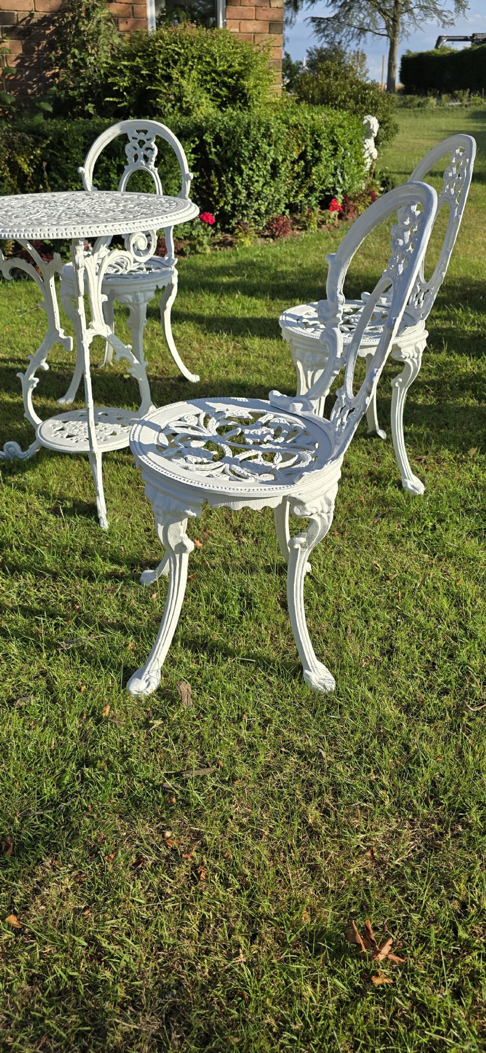 Super Vintage Conservatory Garden Table and Chairs View IX