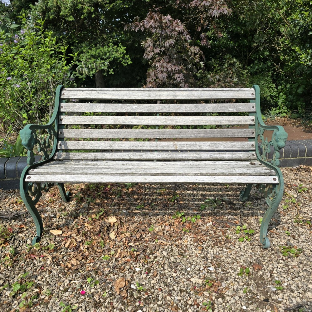 Cast Iron Garden Bench