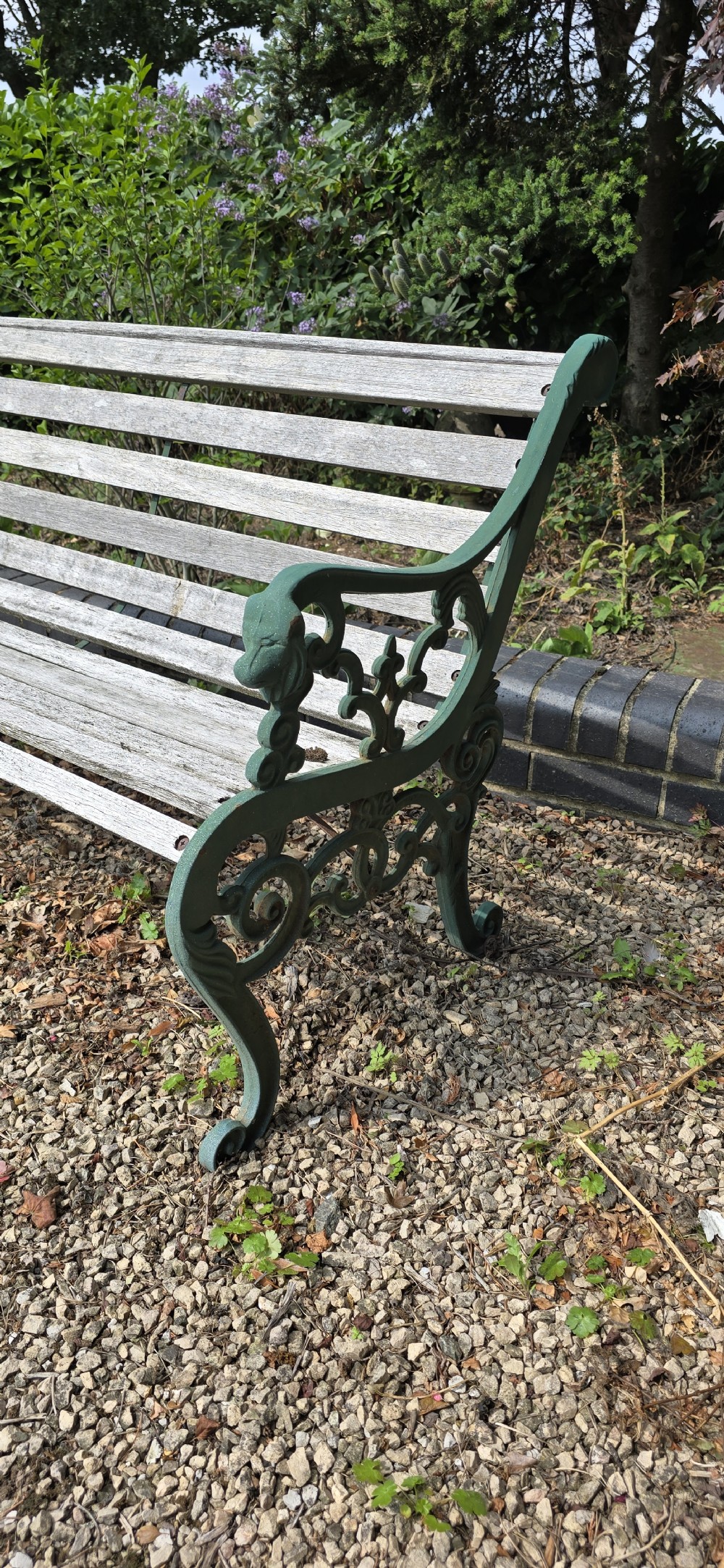 Cast Iron Garden Bench View IV