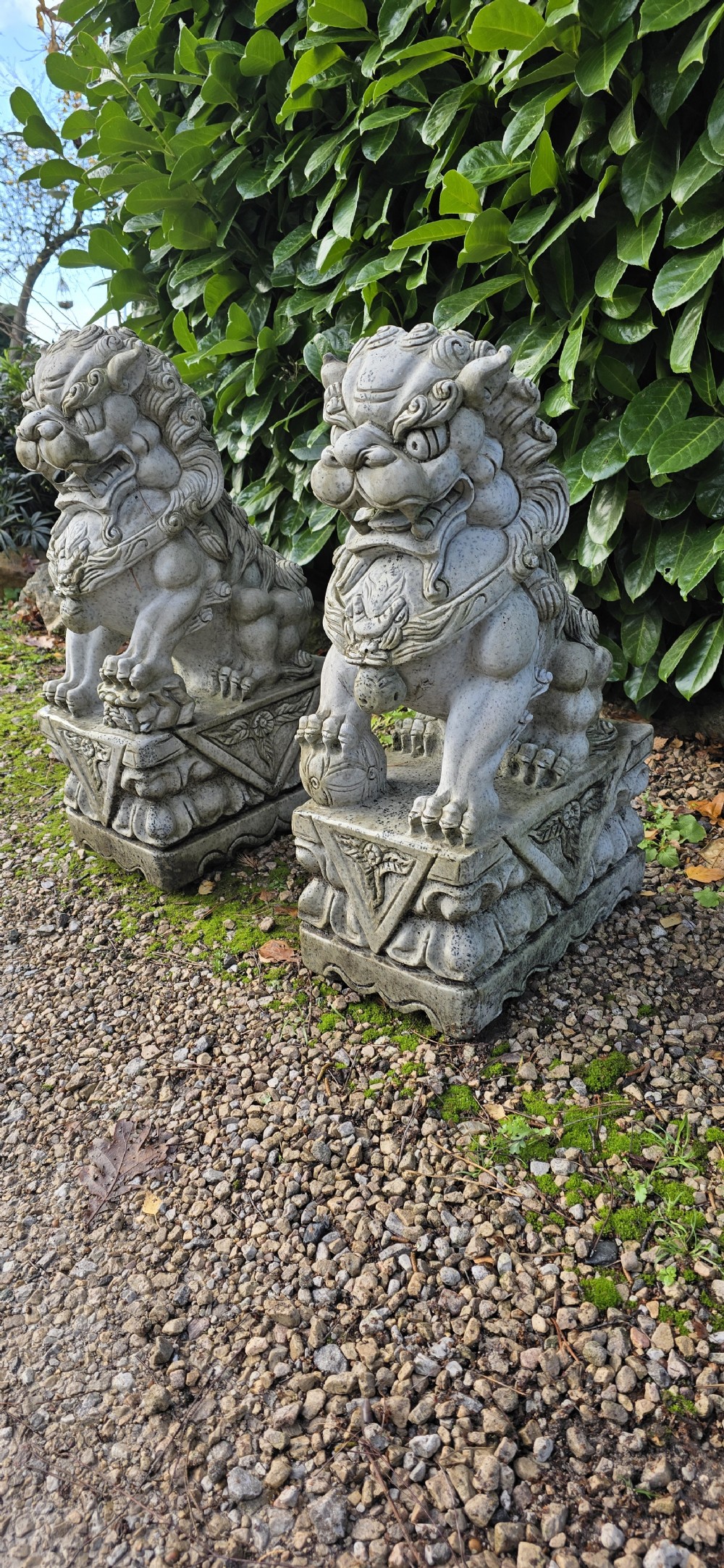 Large Pair Dogs of Foe View III