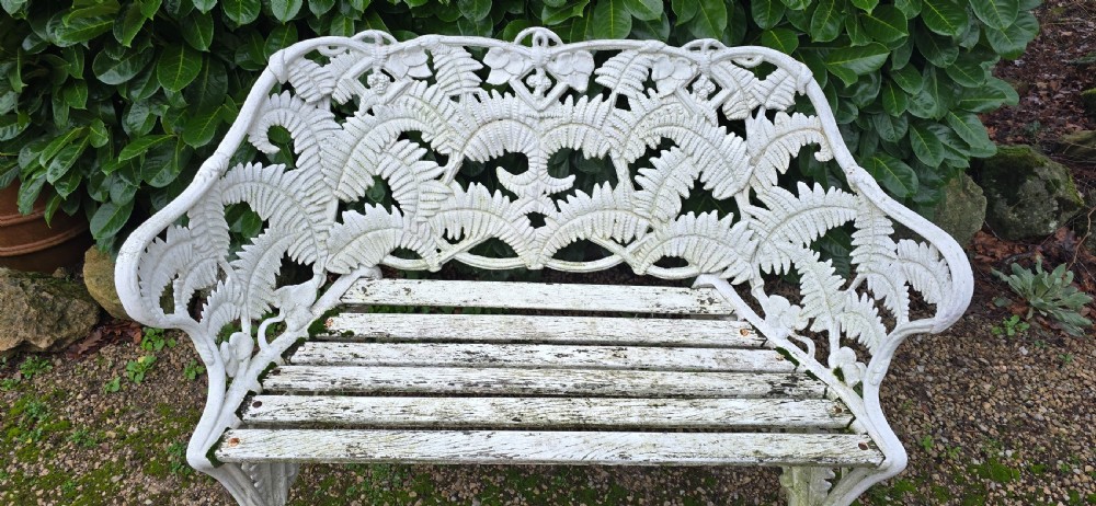 Super Two Seat Leaf Garden Bench View IV