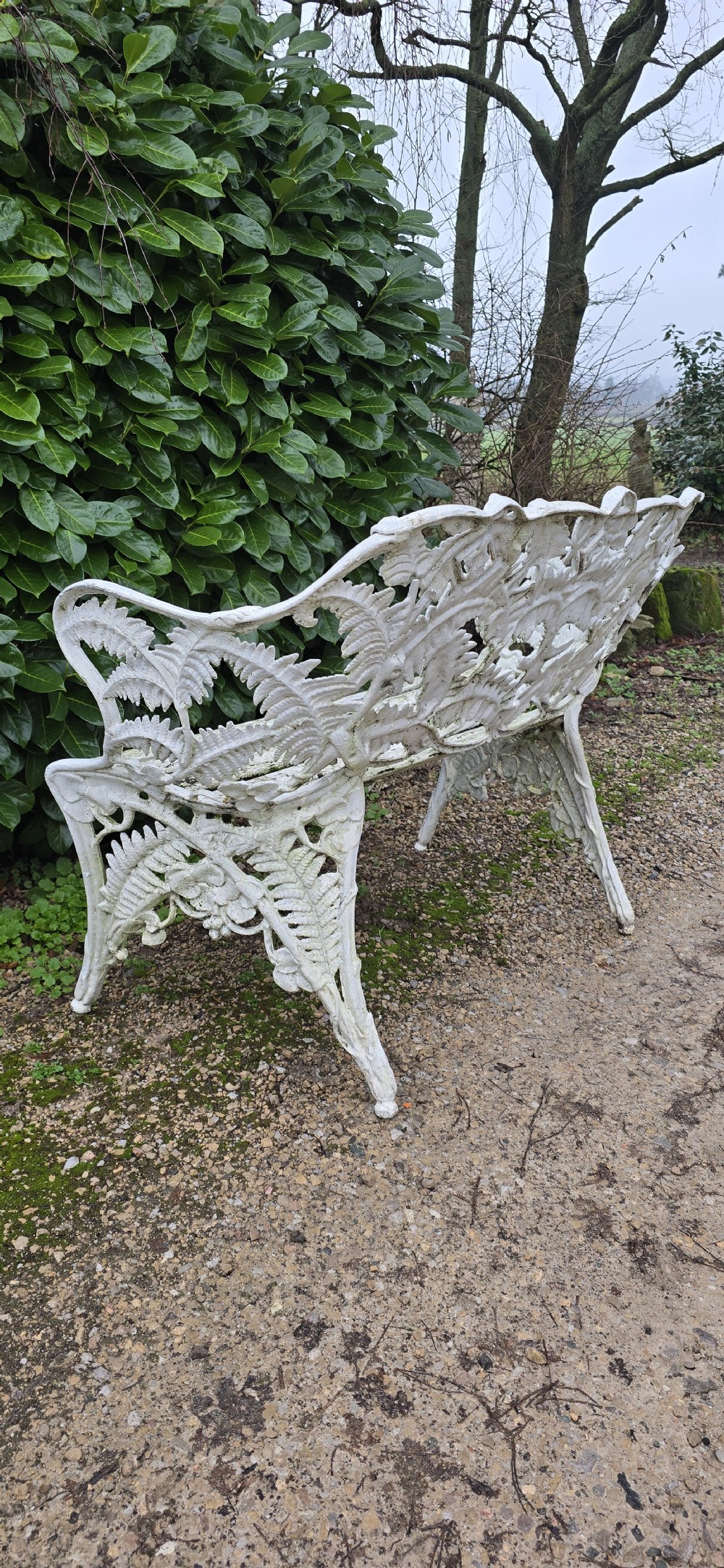 Super Two Seat Leaf Garden Bench View IX