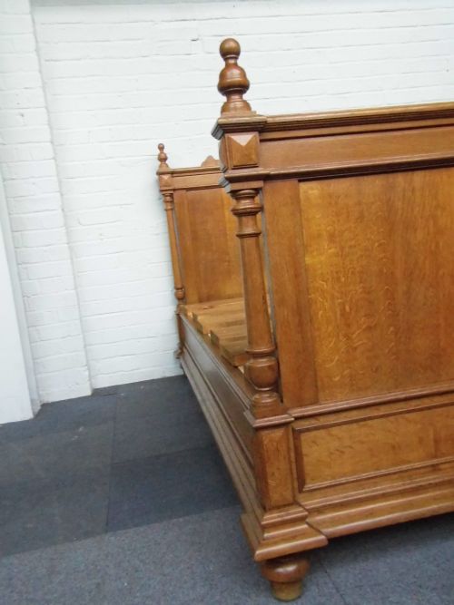 FRENCH OAK DOUBLE BED - ADDITIONAL PHOTO 4