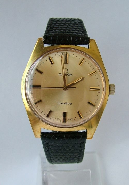 	
Vintage Omega Geneve Gents Hand-winding Wrist Watch