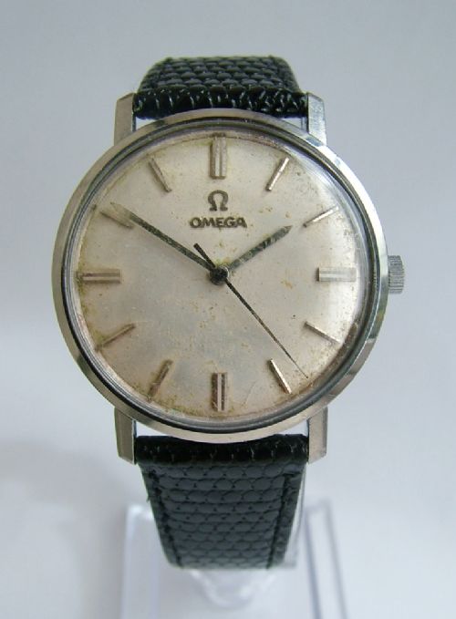 fig 1. Gents 1960s Omega Seamaster automatic wrist watch
