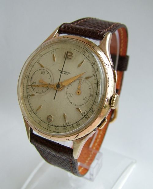 Gents 1940s Wilhelm Chronograph / Wrist Watch