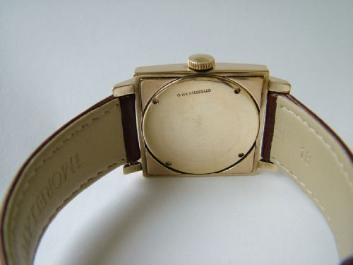 fig 2. Vintage 1950 Elgin De Luxe gents wrist watch