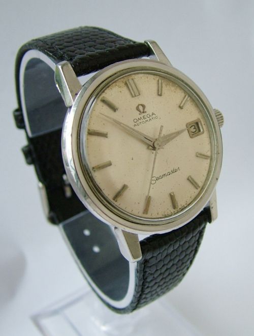 fig 1. Gents 1965 Omega Seamaster automatic watch